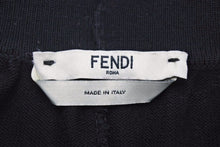 画像をギャラリービューアに読み込む, FENDI フェンディ レディース ショーツ ショートパンツ ランニング ジム トレーニング ブラック ホワイト M 中古 33554