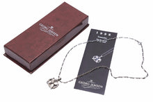 画像をギャラリービューアに読み込む, GEORG JENSEN ジョージジェンセン 1998 イヤーペンダント ネックレス シルバー925 アクセサリー ユニセックス 美品 中古 33954