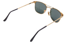 画像をギャラリービューアに読み込む, Ray-Ban レイバン サングラス メガネ ボシュロム社製 Signet シグネット グリーン系レンズ ゴールド フレーム メンズ 中古 34181