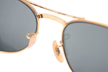 画像をギャラリービューアに読み込む, Ray-Ban レイバン サングラス メガネ ボシュロム社製 Signet シグネット グリーン系レンズ ゴールド フレーム メンズ 中古 34181