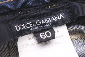 DOLCE＆GABBANA ドルチェ&ガッバーナ ハット デニムハット ブルー VHT12/8013 サイズ60 ヴィンテージ ユニセックス 美品 34272