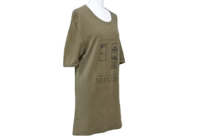 RAF SIMONS ラフシモンズ 05AW MMXXII TEE Tシャツ 半袖 アーカイブ ポルターガイスト期 コットン カーキ 46 メンズ 良好 N34309