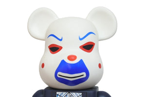 BE@RBRICK Bearbrick Dark Knight Figure, Hobby, Size 400%, 2008, Navy, Excellent Condition, Used, Item Number 34410