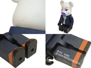 BE@RBRICK Bearbrick Dark Knight Figure, Hobby, Size 400%, 2008, Navy, Excellent Condition, Used, Item Number 34410