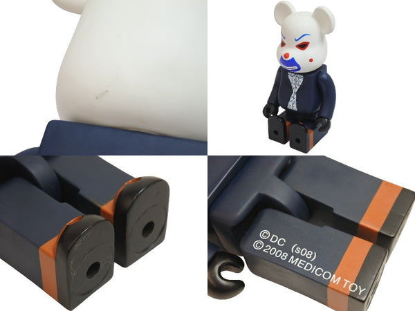 BE@RBRICK Bearbrick Dark Knight Figure, Hobby, Size 400%, 2008, Navy, Excellent Condition, Used, Item Number 34410
