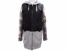 Archive NUMBER (N)INE 05AW THE HIGH STREET period Docking riders jacket Size 0 Good condition N34551