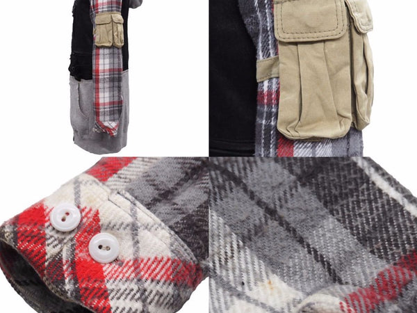 Archive NUMBER (N)INE 05AW THE HIGH STREET period Docking riders jacket Size 0 Good condition N34551