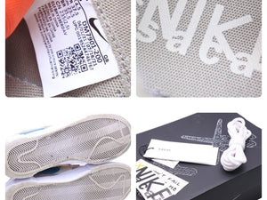 KAWS sacai Nike カウズ サカイ ナイキ ブレーザー ロー リード スニーカー 靴 マルチ レザー サイズ23.5㎝ 中古 34941