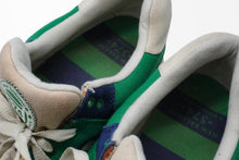 画像をギャラリービューアに読み込む, NEW BALANCE ニューバランス スニーカー シューズ ラグビーパック ML574RUG キャンバス グリーン ネイビー ホワイト 良品 中古58742