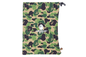 A BATHING APE アベイシングエイプ ABC POUCH 3P SET ポーチ3点セット GREEN グリーン 緑 1F70182143 中古 35276