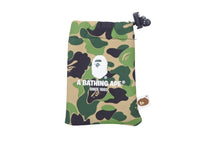 画像をギャラリービューアに読み込む, A BATHING APE アベイシングエイプ ABC POUCH 3P SET ポーチ3点セット GREEN グリーン 緑 1F70182143 中古 35276