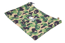 画像をギャラリービューアに読み込む, A BATHING APE アベイシングエイプ ABC POUCH 3P SET ポーチ3点セット GREEN グリーン 緑 1F70182143 中古 35276