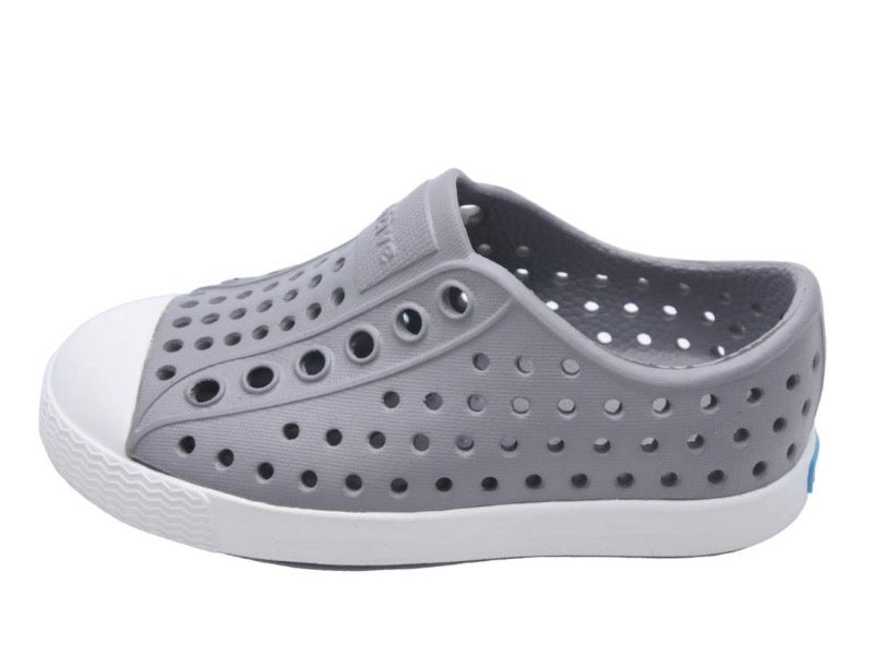 Native Shoes ネイティブシューズ JEFFERSON ジェファーソン スニーカーサンダル EVA グレー ホワイト 12.5cm 美品 中古 35383