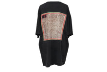 画像をギャラリービューアに読み込む, RUSH COUNTERPARTS ラッシュ 90s ウサギとカメ 半袖Ｔシャツ ブラック プリント ヴィンテージ 動物 サイズXL 中古 35571