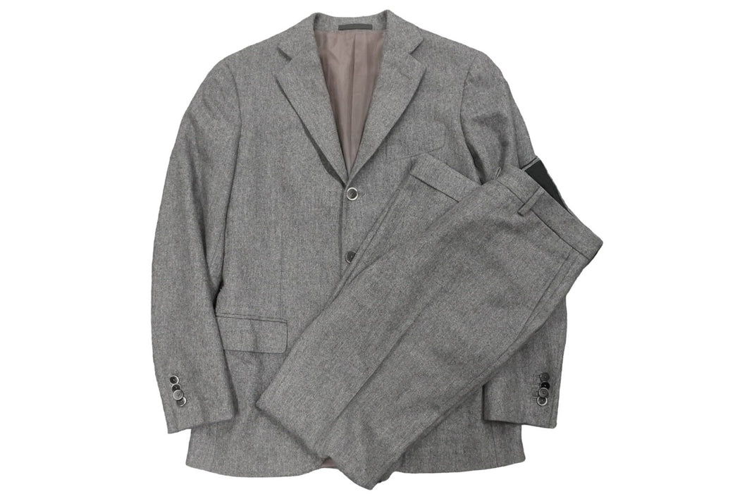 Raffaele Caruso ラファエルカルーゾ セットアップ スーツ ジャケット パンツ ウール サイズ46 グレー メンズ 美品 35661