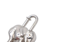 画像をギャラリービューアに読み込む, HERMES エルメス チャーム キーホルダー アクセサリー ペンダントトップ シルバー 象 カデナ 南京錠 美品 中古 35900