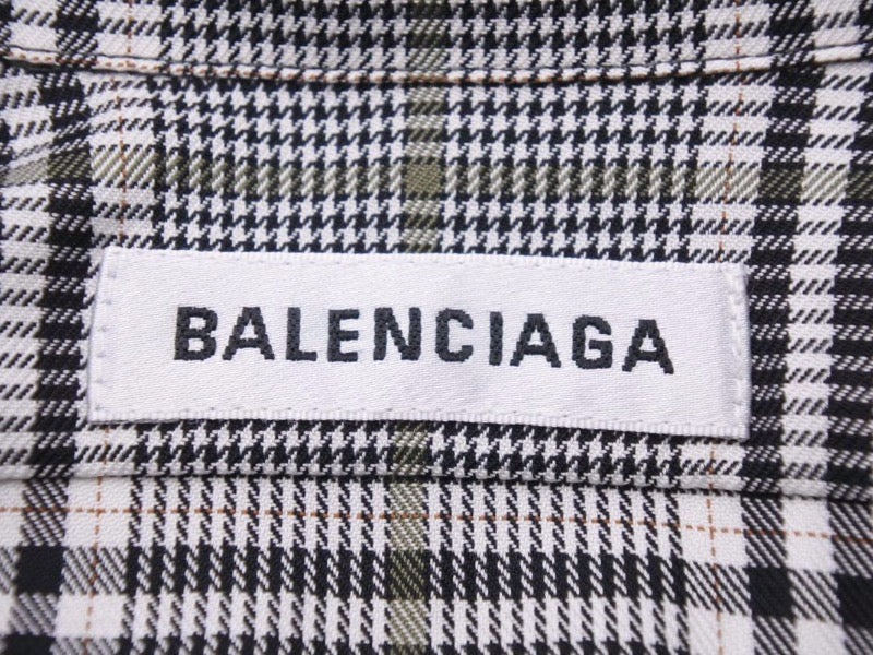 BALENCIAGA バレンシアガ 20SS シャツ オーバーサイズ トップス 長袖