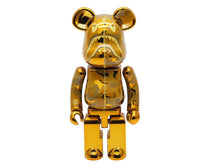 Load image into Gallery viewer, MEDICOM TOY × BAPE メディコムトイ × ベイプ カモシャーク 超合金 フィギュア ゴールド 美品 中古 36918