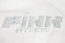 画像をギャラリービューアに読み込む, atmos アトモス ロゴラインストーン 半袖Ｔシャツ オーロラストーン ホワイト 美品 中古 37354