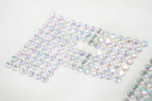 画像をギャラリービューアに読み込む, atmos アトモス ロゴラインストーン 半袖Ｔシャツ オーロラストーン ホワイト 美品 中古 37354