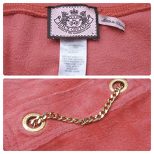 画像をギャラリービューアに読み込む, JUICY COUTURE ジューシークチュール セットアップ ピンク×ゴールド コットン 中古 37496