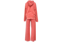 画像をギャラリービューアに読み込む, JUICY COUTURE ジューシークチュール セットアップ ピンク×ゴールド コットン 中古 37496