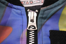 画像をギャラリービューアに読み込む, Sakai サカイ ボンバージャケット キッズ 21-00071K SA-E69 日本製 ブラック マルチカラー サイズ2 美品 中古 37507