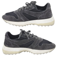画像をギャラリービューアに読み込む, フィアオブゴッド メッシュ×レザー スニーカー 43 メンズ グレー Vintage Runner Off Black 美品 中古 37720
