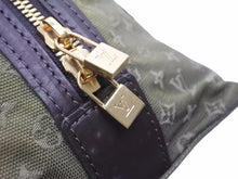 画像をギャラリービューアに読み込む, LOUIS VUITTON ルイヴィトン ハンドバッグ カーキ グリーン ホワイト レディース モノグラム 中古 37766 正規品