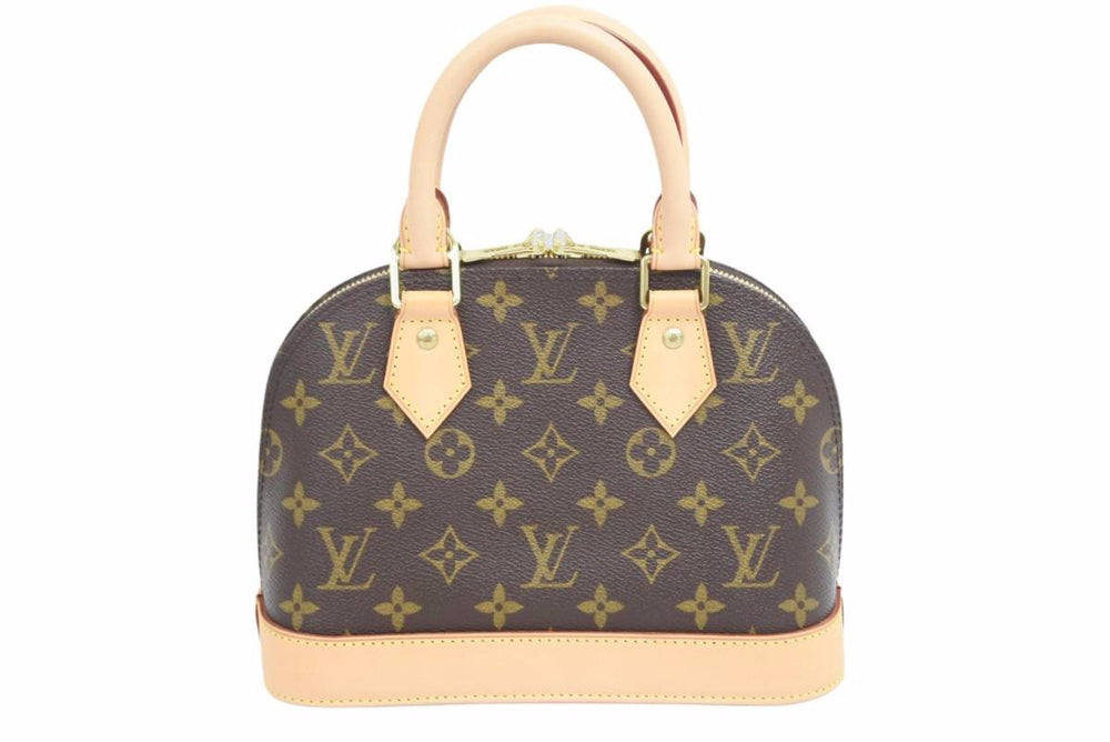 LOUIS VUITTON Alma BB 2WAY Handbag Crossbody Shoulder Bag Monogram M53152 37983 Genuine Product