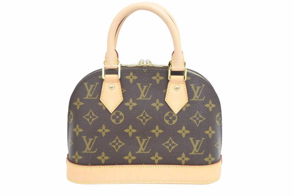 LOUIS VUITTON Alma BB 2WAY Handbag Crossbody Shoulder Bag Monogram M53152 37983 Genuine Product