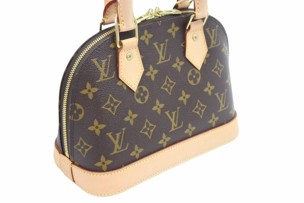 LOUIS VUITTON Alma BB 2WAY Handbag Crossbody Shoulder Bag Monogram M53152 37983 Genuine Product