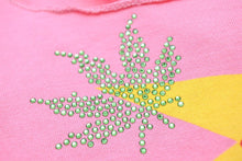 画像をギャラリービューアに読み込む, lucien pellat-fine ルシアン ペラフィネ 2016SS ピンク t-shirts 半袖スカル ピストル スワロフスキー BANG 半袖 M 美品 38227正規品