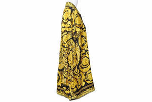 New and unused VERSACE Rare Baroque pattern shirt All pattern Vintage Like new Super rare 44 with tags 38307