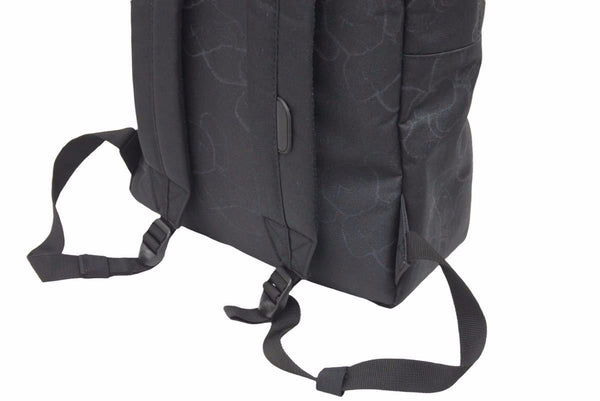 KAWS: HOLIDAY herschel backpack collaboration black unisex bag good condition 38379
