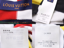 画像をギャラリービューアに読み込む, LouisVuitton ルイヴィトン ダミエ インタルシアプルオーバー ニット 薄手 コットン マルチカラー 22SS HMN73W メンズ 38637