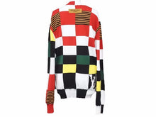 画像をギャラリービューアに読み込む, LouisVuitton ルイヴィトン ダミエ インタルシアプルオーバー ニット 薄手 コットン マルチカラー 22SS HMN73W メンズ 38637