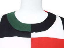 画像をギャラリービューアに読み込む, LouisVuitton ルイヴィトン ダミエ インタルシアプルオーバー ニット 薄手 コットン マルチカラー 22SS HMN73W メンズ 38637