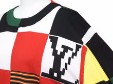 画像をギャラリービューアに読み込む, LouisVuitton ルイヴィトン ダミエ インタルシアプルオーバー ニット 薄手 コットン マルチカラー 22SS HMN73W メンズ 38637