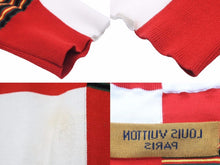 画像をギャラリービューアに読み込む, LouisVuitton ルイヴィトン ダミエ インタルシアプルオーバー ニット 薄手 コットン マルチカラー 22SS HMN73W メンズ 38637