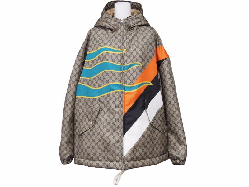 【ネネ】GUCCI GGナイロンジャケット マルチカラー GUCCI（ナイロンジャケット ・ マルチカラー）のフリマアイテム一覧