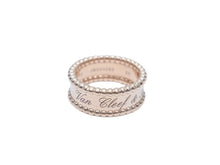 画像をギャラリービューアに読み込む, Van Cleef &amp; Arpels ヴァンクリーフ &amp; アーペル リング シニアチュール 750 18K 50サイズ 実寸10号 7.9g レディース 美品 38684