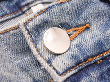 画像をギャラリービューアに読み込む, AMIRI アミリ Biker Jean バイカーストレッチスキニーデニムパンツ ダメージ加工 インディゴ RN150712 サイズ28 中古 38771