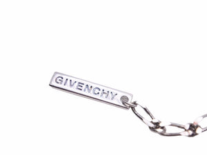 GIVENCHY ジバンシー ネックレス シルバー チェーン ブランドロゴ 合金 レディース 美品 38889