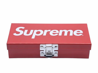 Supreme シュプリーム 17SS Small Met al Storage Box レッド 工具箱 小物入れ ツールボックス 未使用 39004