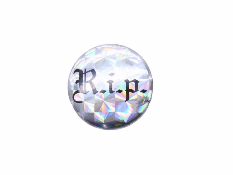 Supreme シュプリーム ピンズ 缶バッジ 2016AW R.I.P Pins ロゴ ...