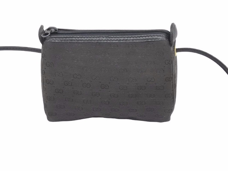 GUCCI グッチ ミニショルダーバッグ ミニポシェット ヴィンテージ GGキャンバス レディース 中古 39109 正規品