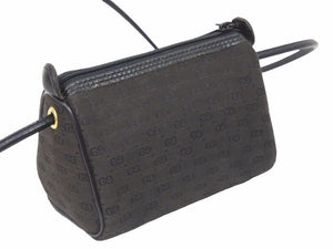 GUCCI グッチ ミニショルダーバッグ ミニポシェット ヴィンテージ GGキャンバス レディース 中古 39109 正規品