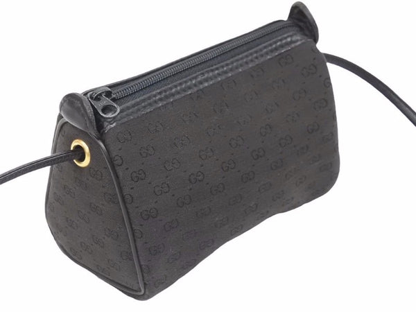 GUCCI グッチ ミニショルダーバッグ ミニポシェット ヴィンテージ GGキャンバス レディース 中古 39109 正規品