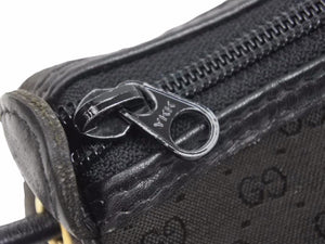 GUCCI グッチ ミニショルダーバッグ ミニポシェット ヴィンテージ GGキャンバス レディース 中古 39109 正規品